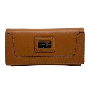 Michael Kors Luggage Brown Leather Wallet
